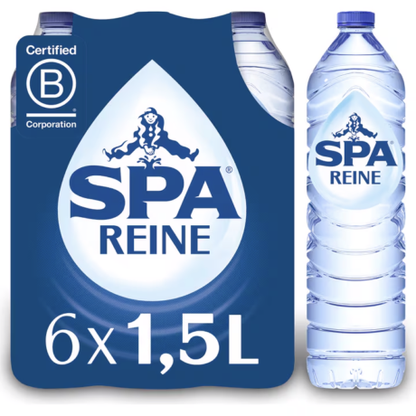 Spa plat water 6 flessen (1.5 L)