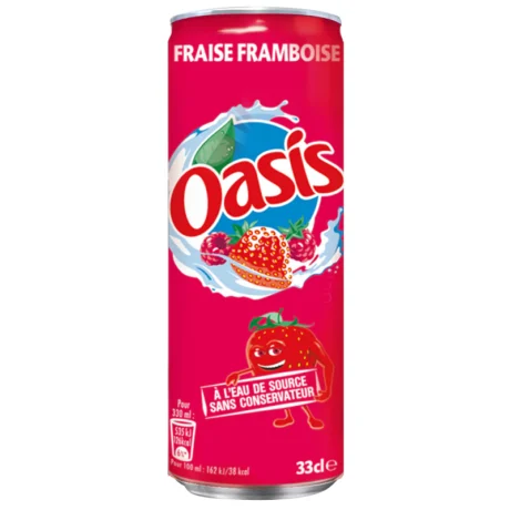 Oasis strawberry 24 blikjes