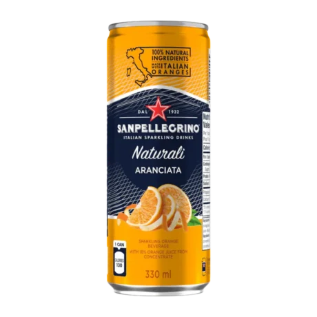 Sanpellegrino 24x33cl blikjes