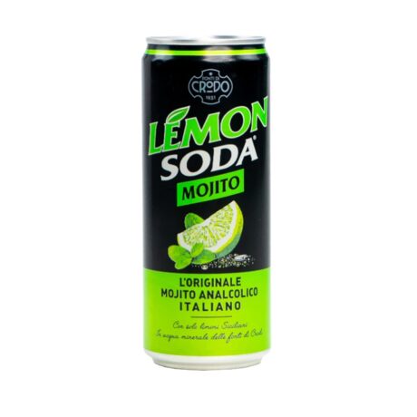 Crodo lemon soda mojito voor 24 blikjes