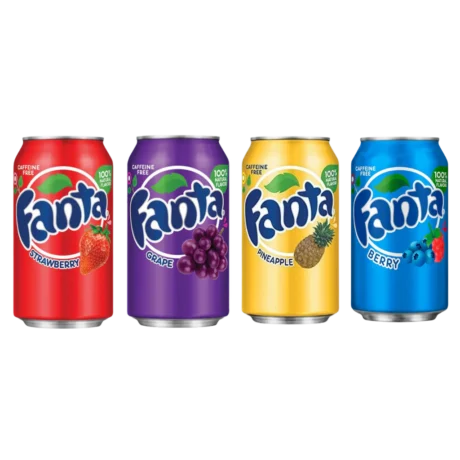 Fanta: de drank met oneindige smaken 12 blikjes
